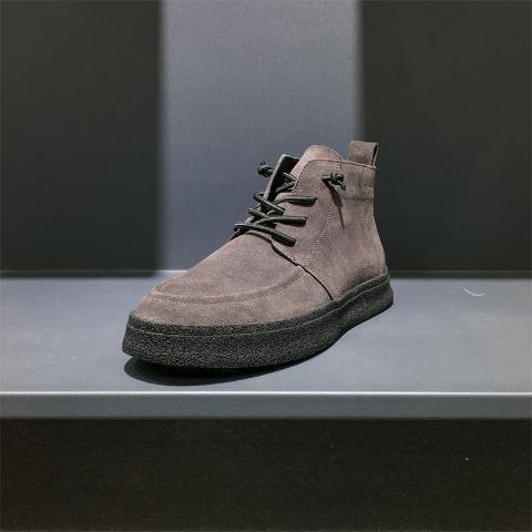 Thick Sole Shoes Trendy One-step Casual All-match High-top Thick Sole Shoes