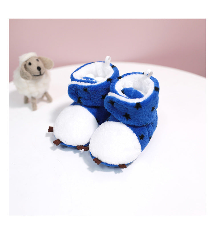 Baby Shoes Baby Thick Cotton Shoe Cover Soft Sole