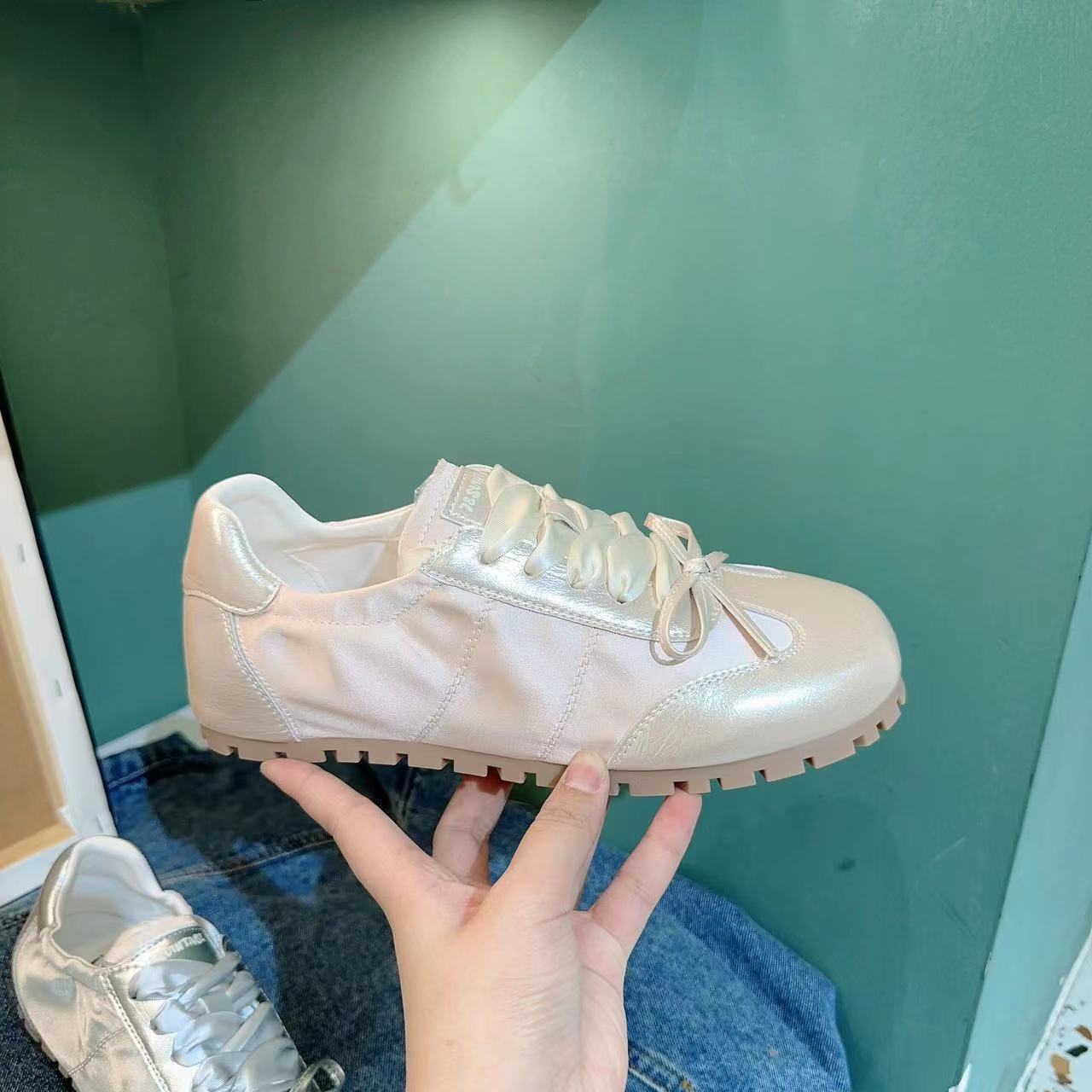 Flats White Shoes Soft Soled Flats White Shoes