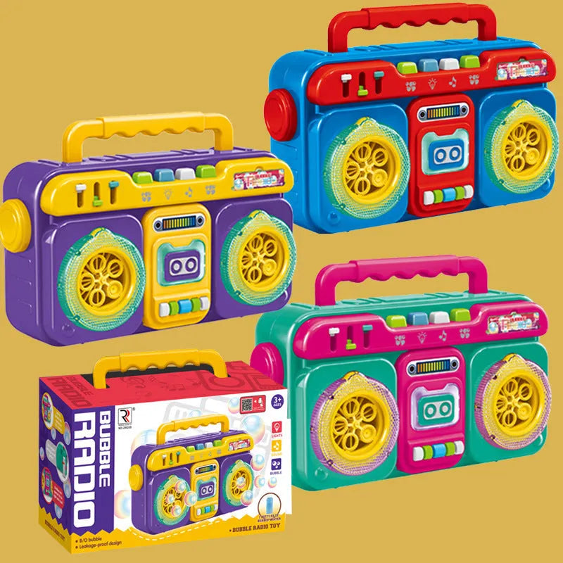 Summer Bubble Machine Toy Electric Recorder Bubble Machine