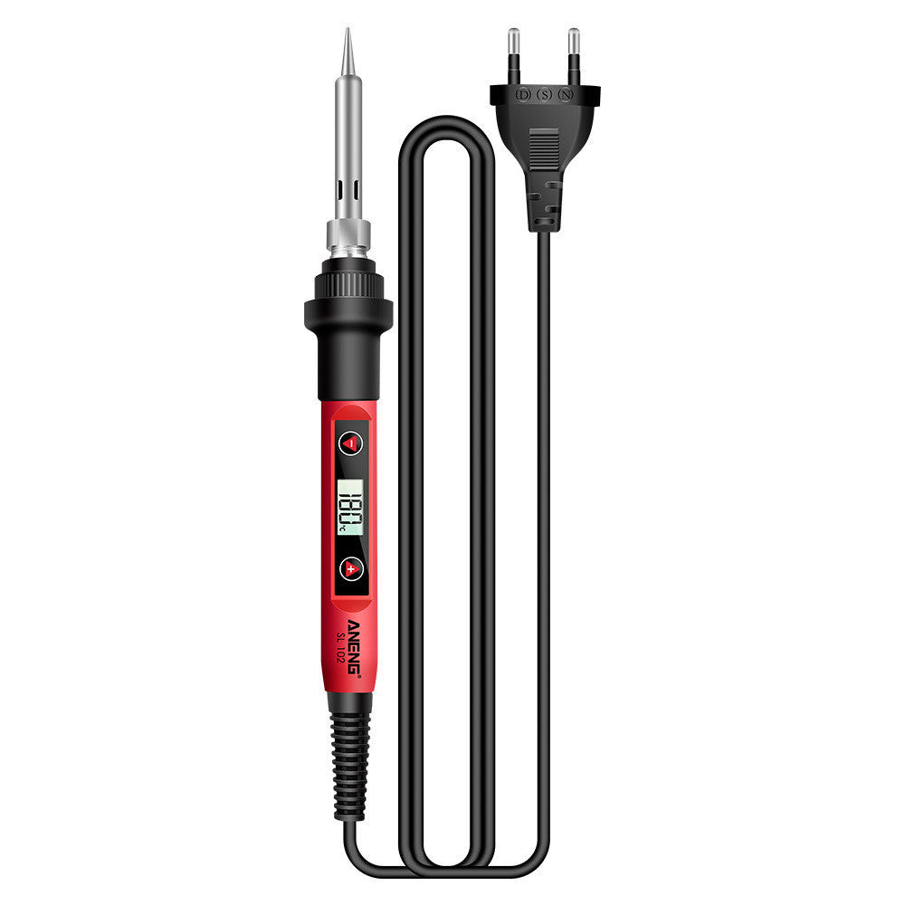 Constant Temperature Electric Soldering Iron Set Adjustable Temperature 60W Digital Display Internal Heat Welding - sumet.shop