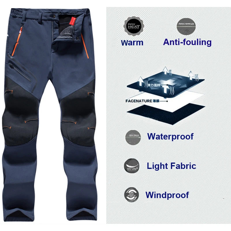 Men Oversized Winter Outdoor Pants - sumet.shop