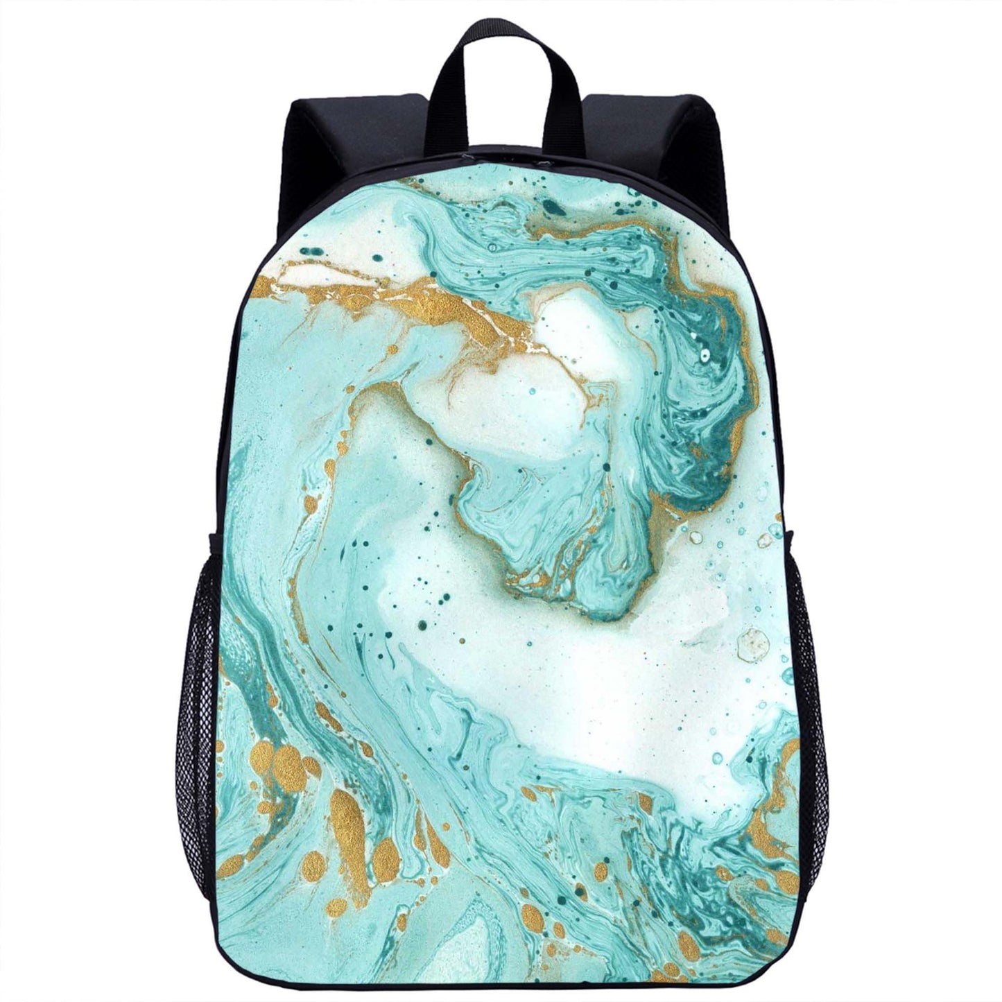 Youth Backpack Lion Print 17 Inch Large Capacity Youth Backpack