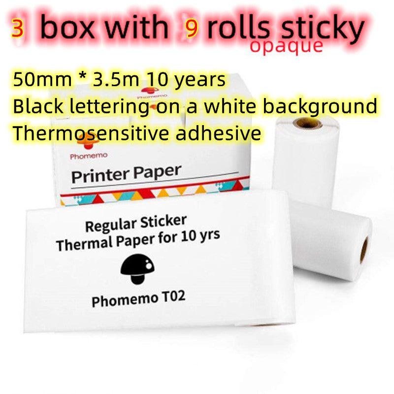 Portable Mini Thermal Label Printer Home Photo Printer Bluetooth-compatible Mini