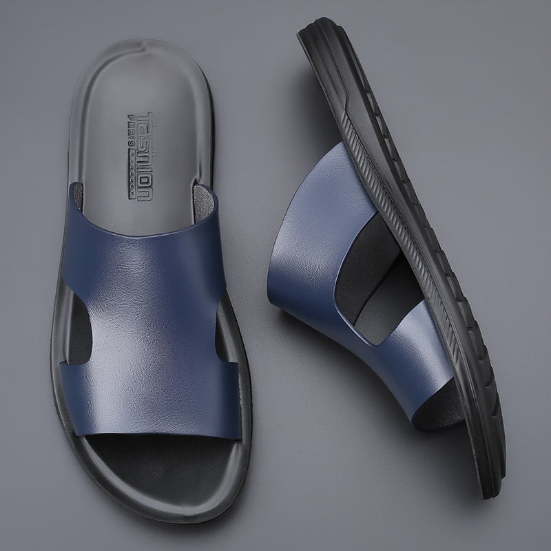 Flip Flops Men's Outdoor Breathable Fashion Brand Beach Shoes Flip Flops