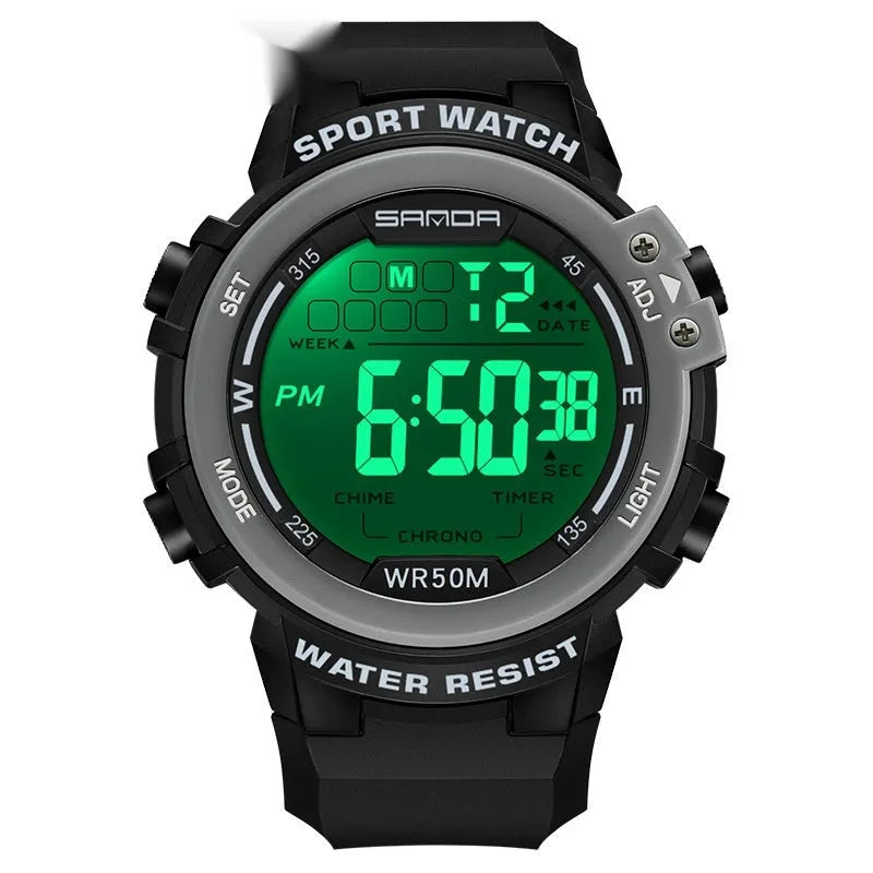 Multifunctional Men's Watch Youth Fashion Trend Luminous Men's Watch
