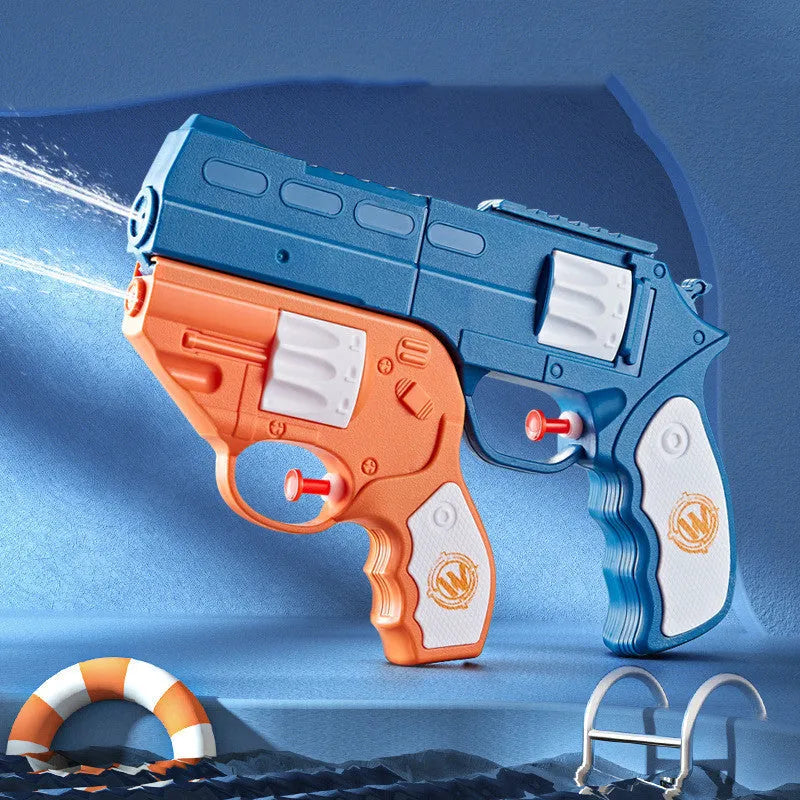 Water Gun Child And Mother Split Double Gun Press