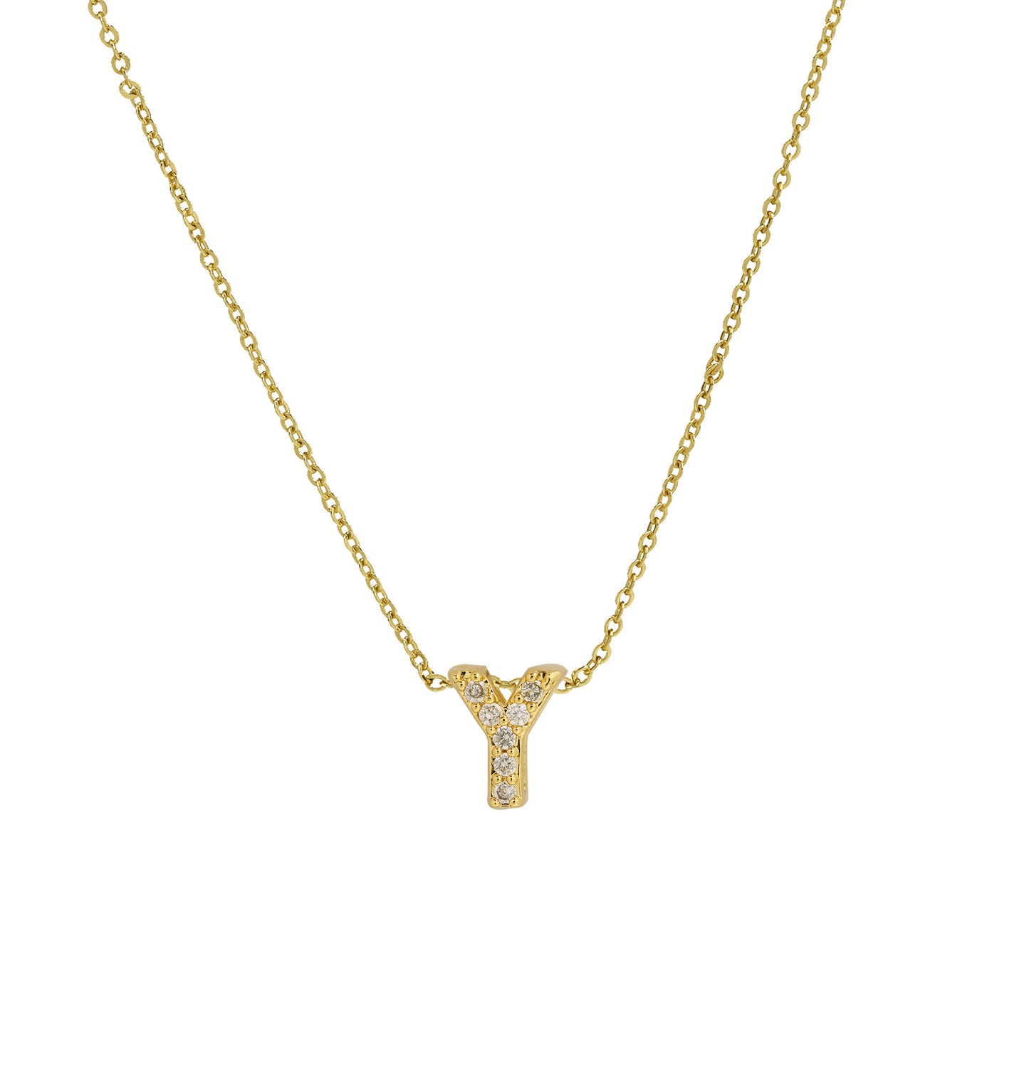 Necklace Pendant Gold Micro Inlaid With Diamond