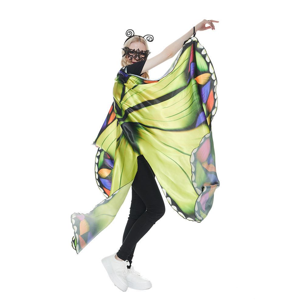 Halloween Butterfly Cloak Animal Shawl Suit Halloween