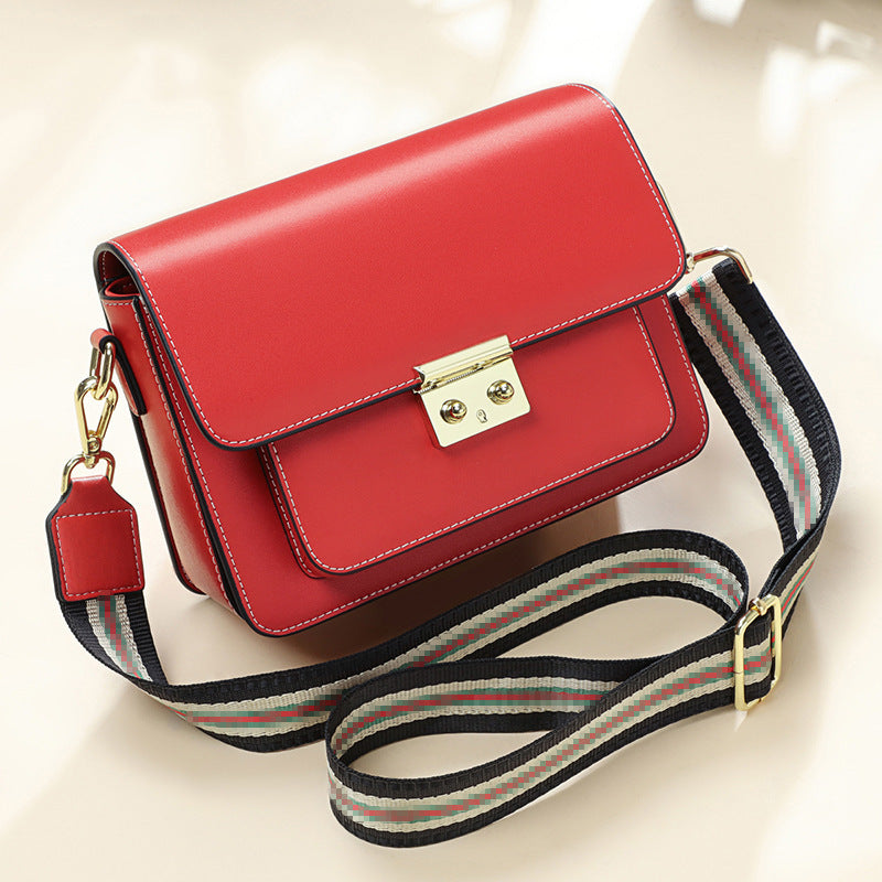 Handbag Genuine Leather Fashion One-shoulder Messenger Handbag