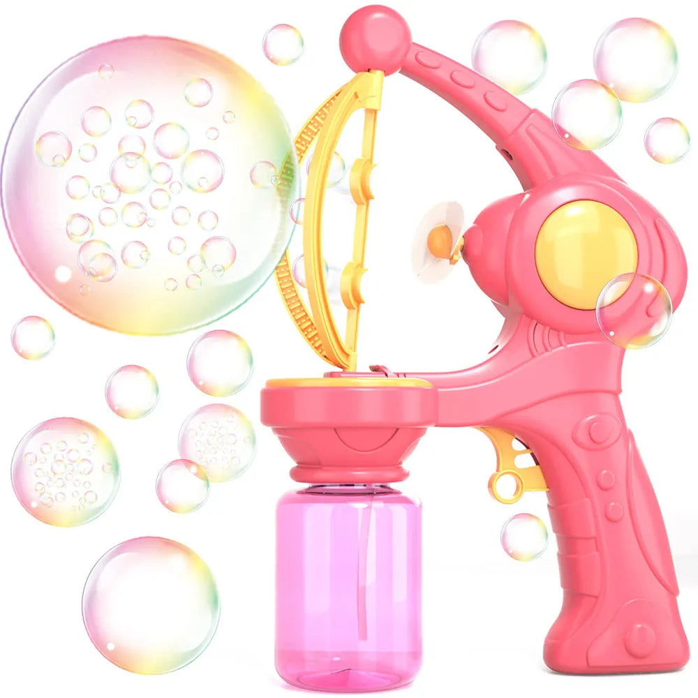 Automatic Bubble Machine Toy Colorful Bubble Machine