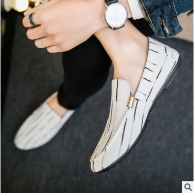 Spring And Summer Men's Shoes Peas Shoes Men's Korean Version Of The Old Beijing Cloth Shoes Breathable Men's Casual Shoes Student Shoes Men's Wild