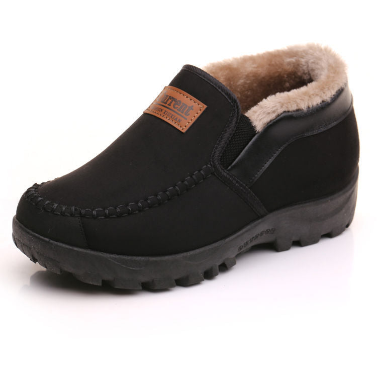 Warm And Velvet Thickened Middle Aged And Elderly Dad Shoes