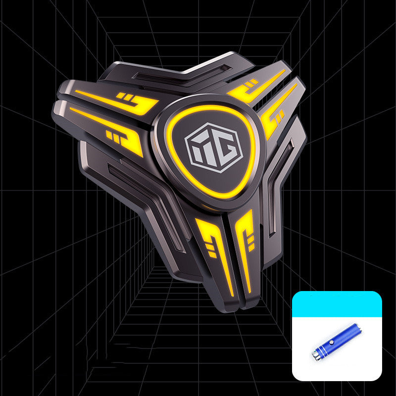 Finger Decompression Toy Luminous Luminous Fidget Spinner Mechanical Finger Decompression Toy