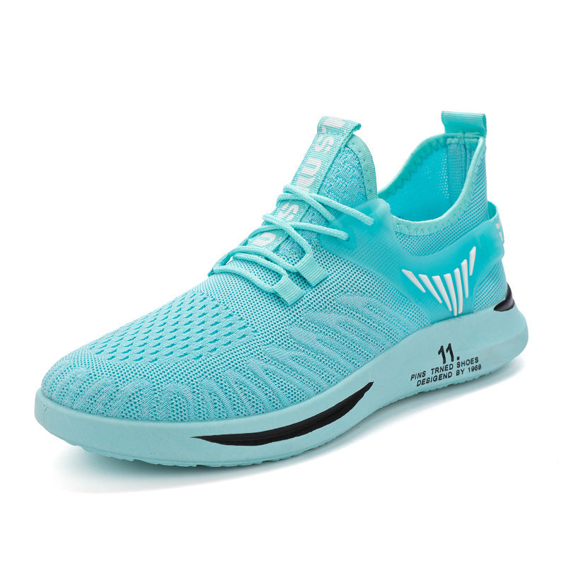 Running Shoes Breathable Flying Woven Casual Student Running Shoes