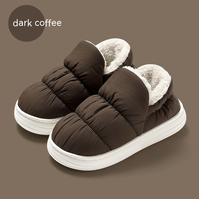 Slippers Women's Winter Ankle Wrap Cotton Slippers Women's Winter