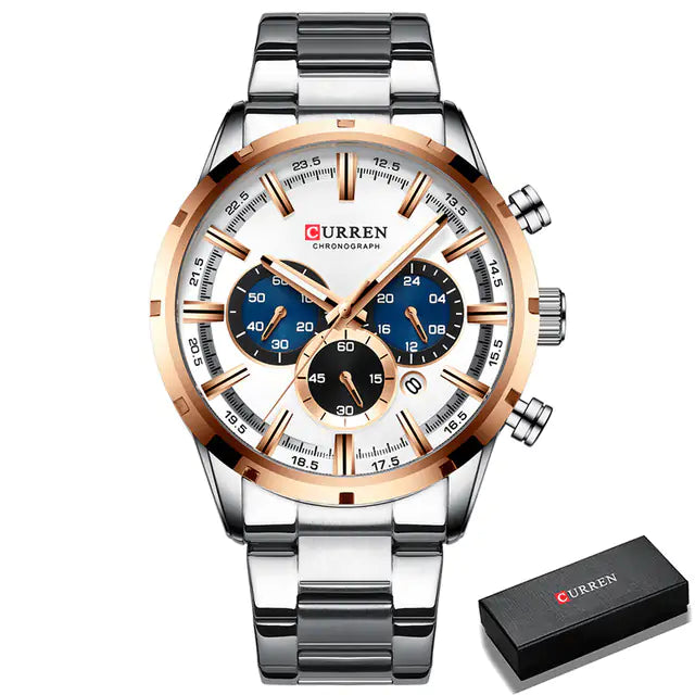 CURREN Men Quartz Watch Top Brand - sumet.shop