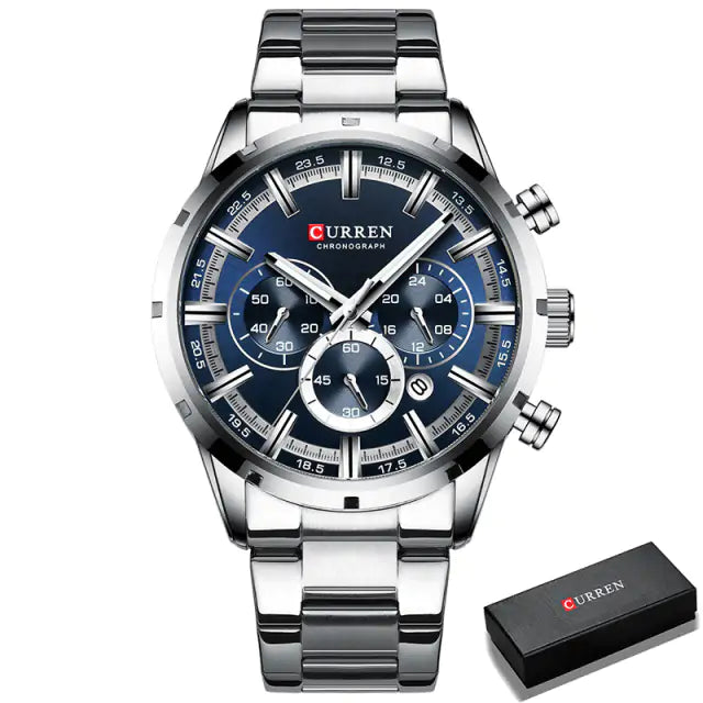 CURREN Men Quartz Watch Top Brand - sumet.shop