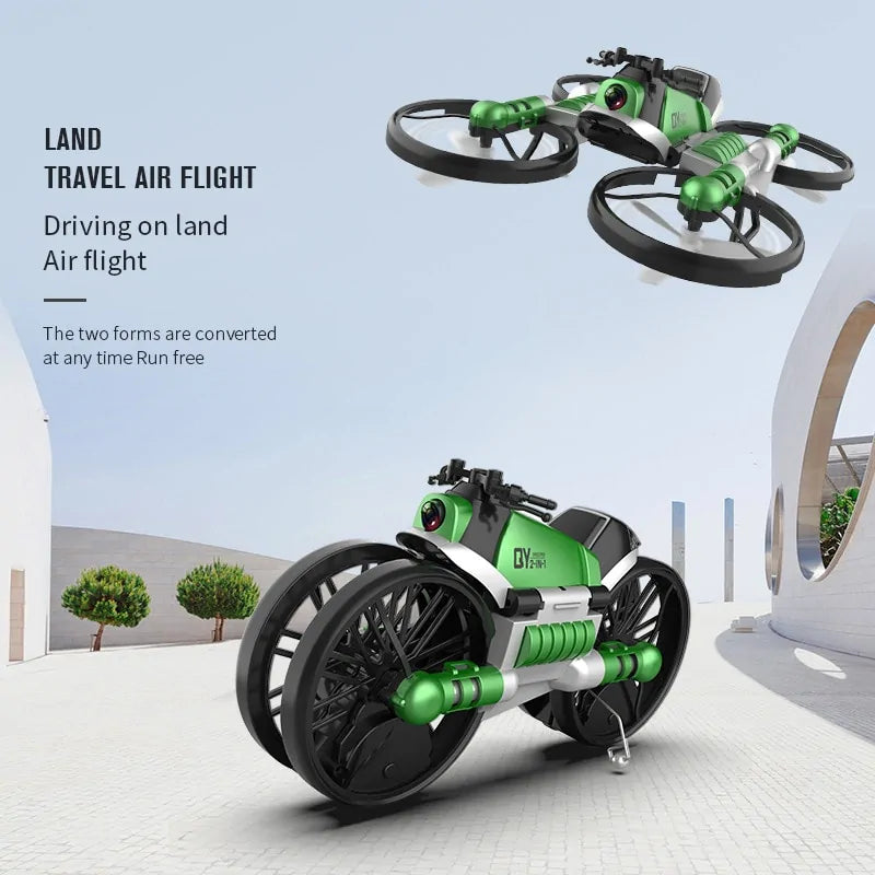Two-In-One RC Drone And Motorcycle - sumet.shop