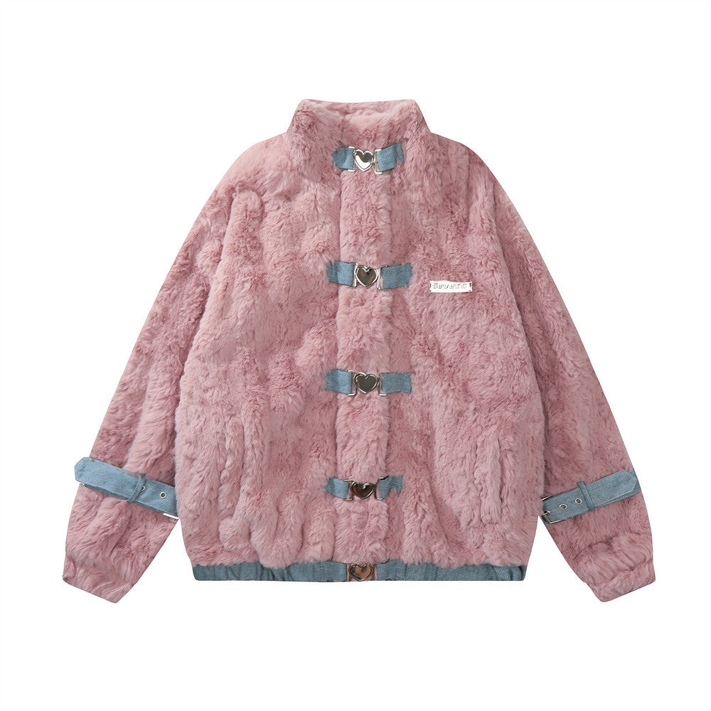 Unisex Coat Jacket  Lamb Down Cotton Coat Jacket Men