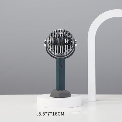 USB Handheld Electric Fan Desktop Decoration