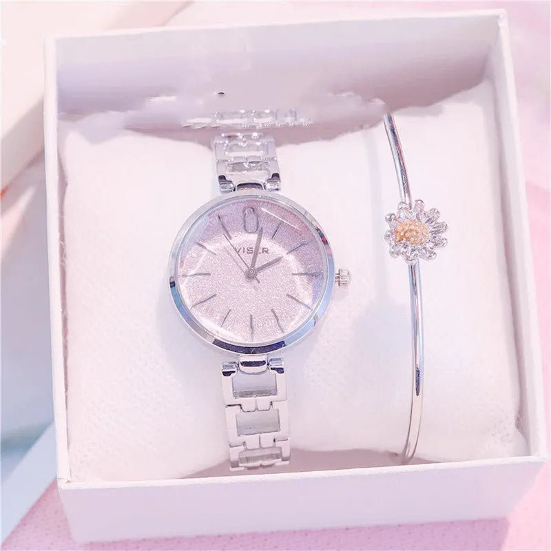 Small dial Watch Female Student Korean Version Of Simple Temperament Small Dial
