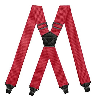 Men's Strap Clip Suspenders Rubber Buckle Aviation