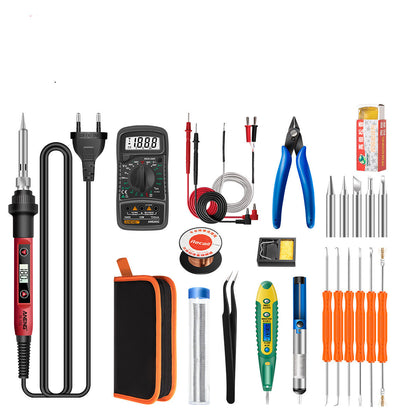Constant Temperature Electric Soldering Iron Set Adjustable Temperature 60W Digital Display Internal Heat Welding - sumet.shop