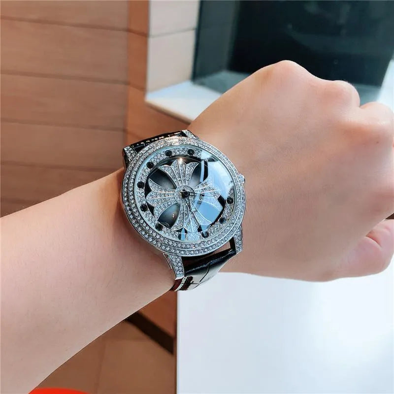 Waterproof Watch Time Comes To Revolve Student Couple Watch Rotating Waterproof