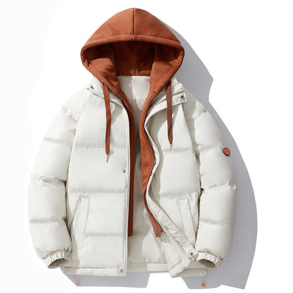 Sports Jacket Men's Cotton-padded Hooded Thickened