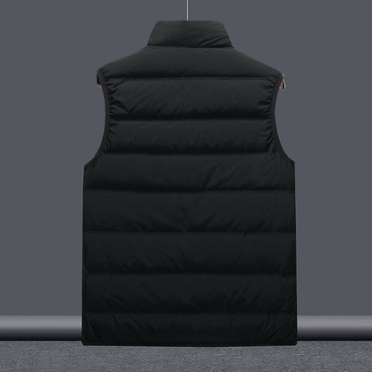 Thickened Down Jacket Stand-Up Collar Lightweight Couples Vest Outerwear