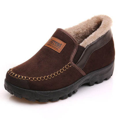 Warm And Velvet Thickened Middle Aged And Elderly Dad Shoes