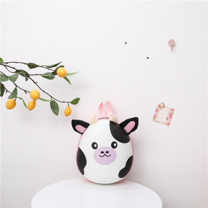 Cartoon Animal Eggshell Children's Small Schoolbag For Men And Women