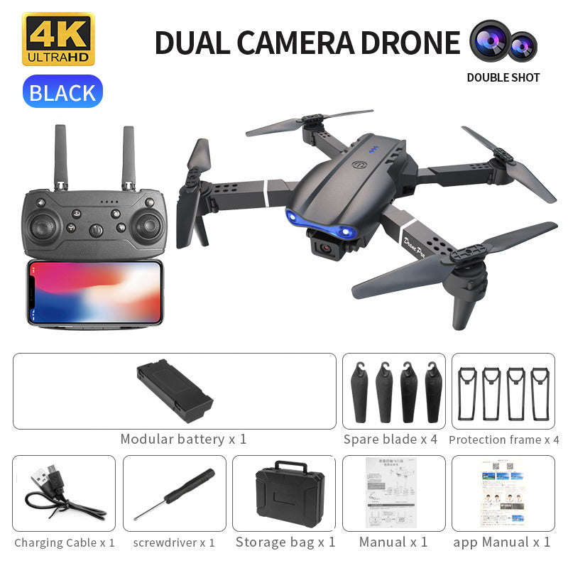 Long Battery Life Of Dual-camera Quadcopter