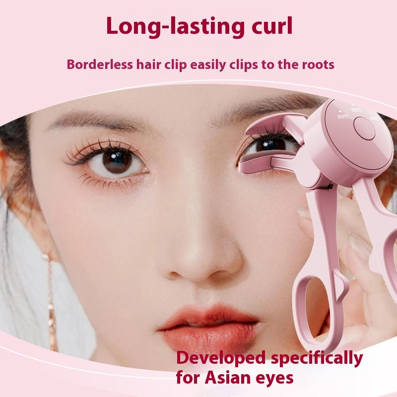 Eyelash Curler Roll Hot Clip Temperature Control Charging Portable Eyelash Curler