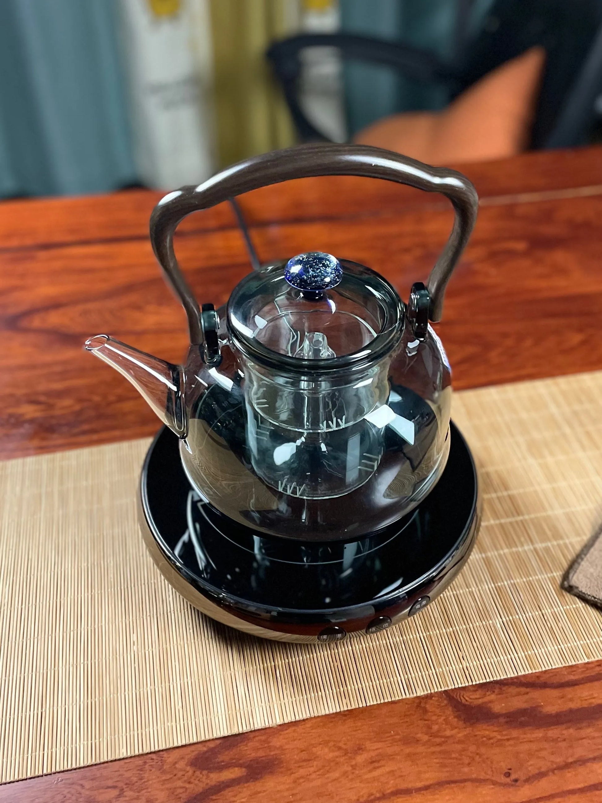 Glass Teapot High Borosilicate Glass Teapot With Lifting Beam