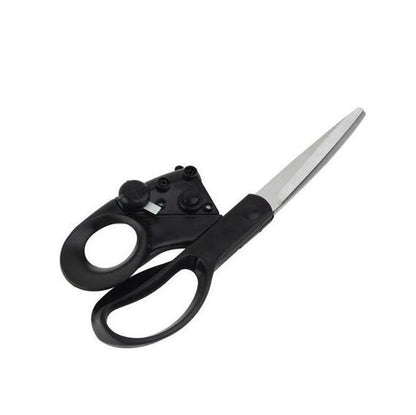 Professional Laser Guided Scissors For Home Crafts Wrapping Gifts Fabric Sewing Cut Straight Fast Scissor Shear - sumet.shop