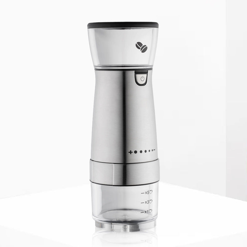 Electric Coffee Grinder Stainless Steel Adjustable Hand Grinder Coffee Machine Coffee Bean Burr Grinders Mill Kitchen Tool