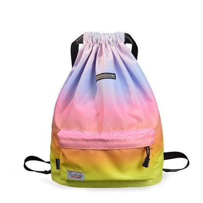 waterproof travel backpack Drawstring bag travel backpack men and women waterproof