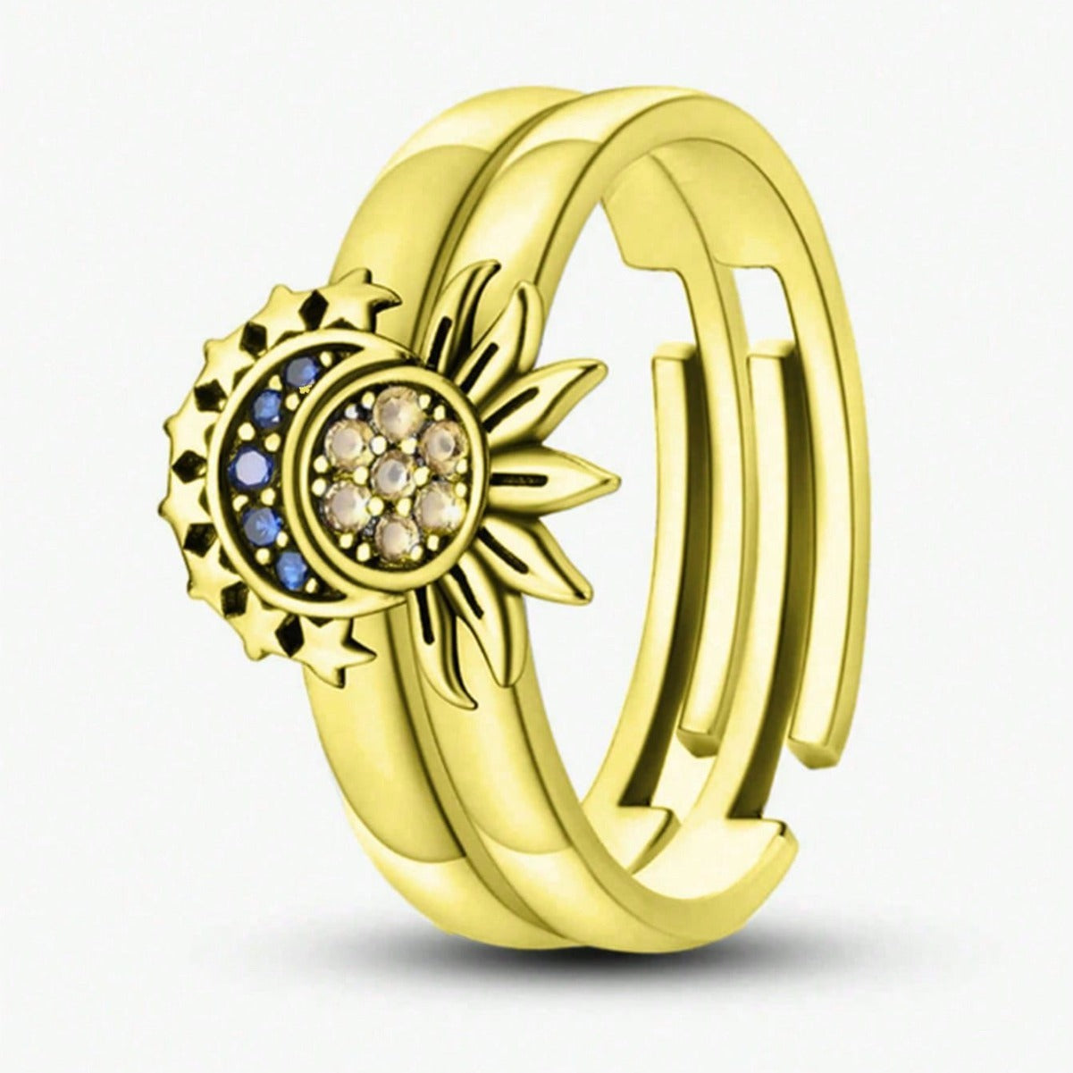 Couple Rings Fashion Sun Moon Tonghui Couple Couple Rings