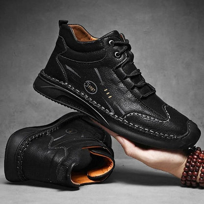 High-top tooling shoes Men's microfiber high-top tooling shoes