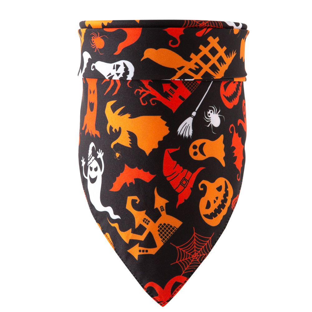 Halloween pet saliva towel