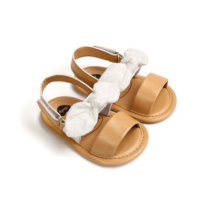 baby sandals Small bow soft sole non-slip baby sandals