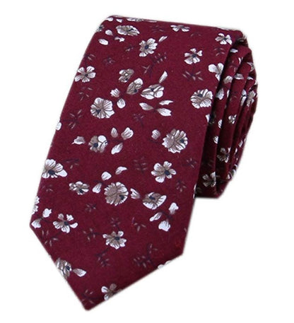 Floral tie cotton printing casual Korean version
