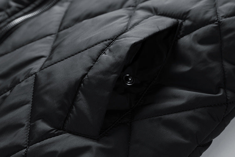 Solid Color European And American Cotton-padded Coat - sumet.shop