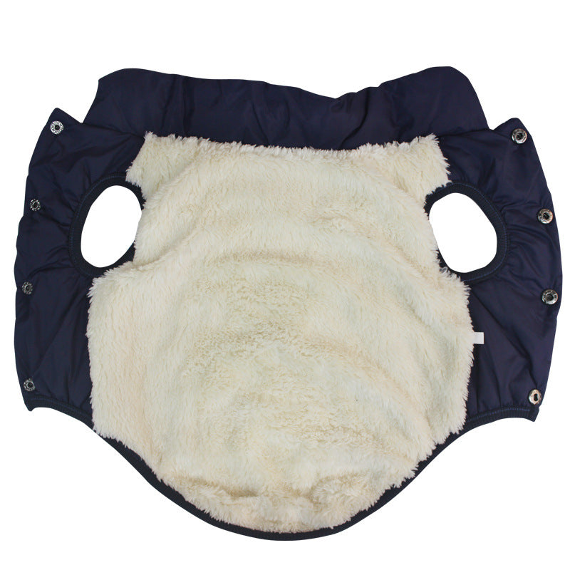 Padded Coat Coat Big Dog Large Dog Vest