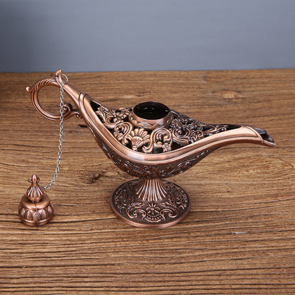 Zinc Alloy Magic Lamp Fairy Tale Magic Lamps Home Decoration Metal Crafts