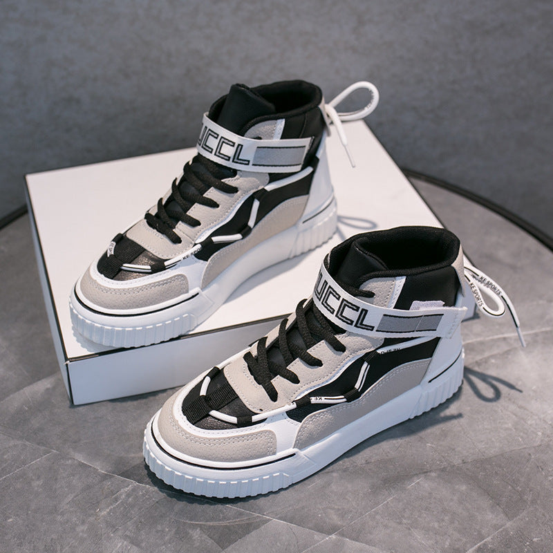 Casual Sneakers Fashion Ladies High Top Casual Sneakers