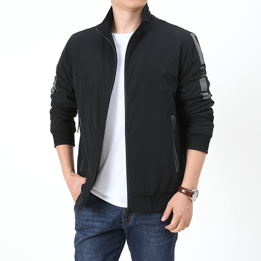 Collar Jacket Stretch Casual Outdoor Sports Stand-Up