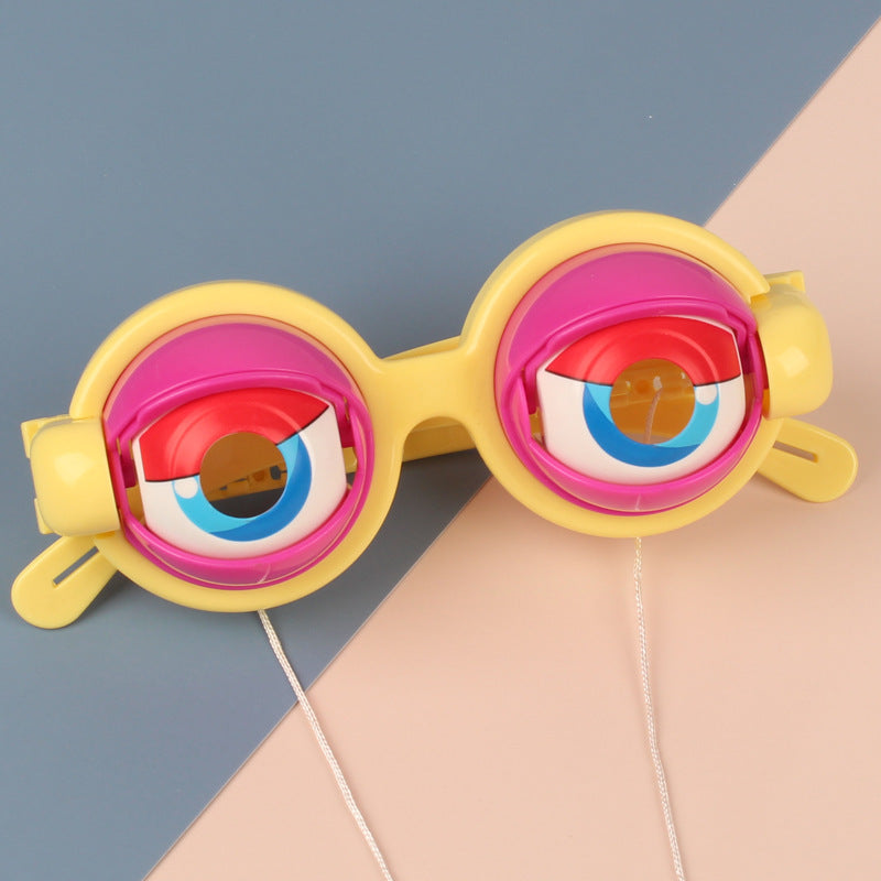 Crazy Eyes Glasses Toy Supplies Kids Party Favor Funny Pranks Glasses